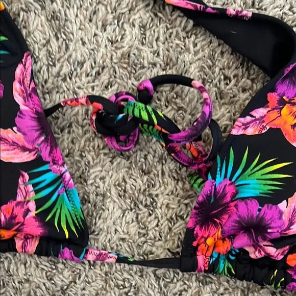 Thrifted Tropical String Bikini Set