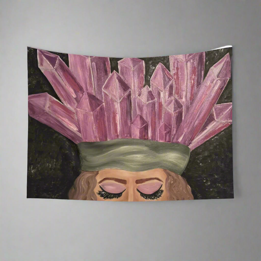 Crystal Crown Tapestry