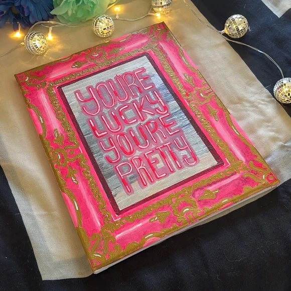 Handmade Neon Sign Painting