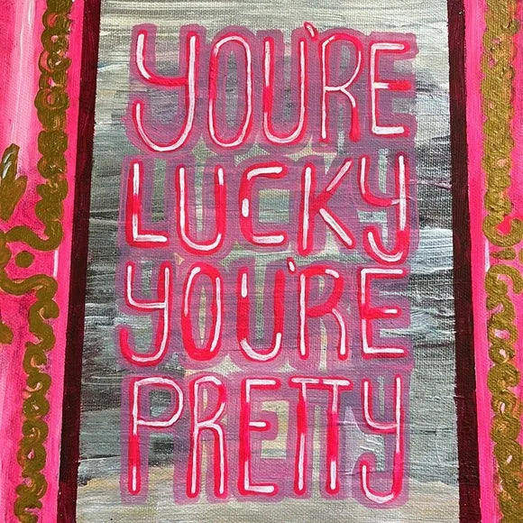 Handmade Neon Sign Painting