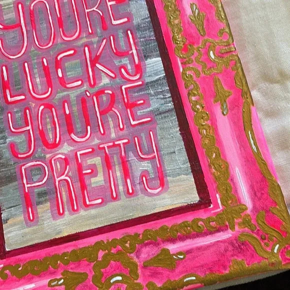 Handmade Neon Sign Painting