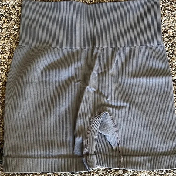 Thrifted High-Waisted Shorts Set