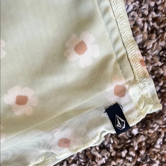 Thrifted Pastel Mesh Midi Skirt